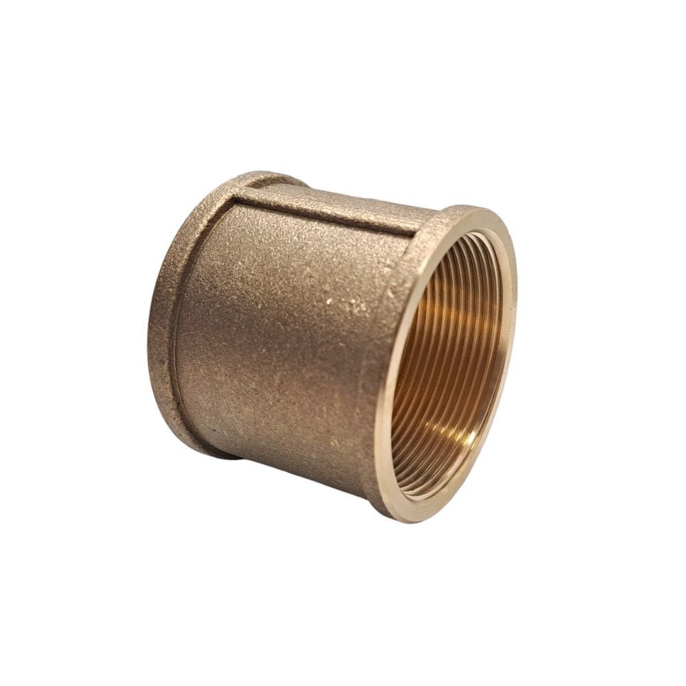 Luva Com Rosca de 2” Conexão em Latão Amarela