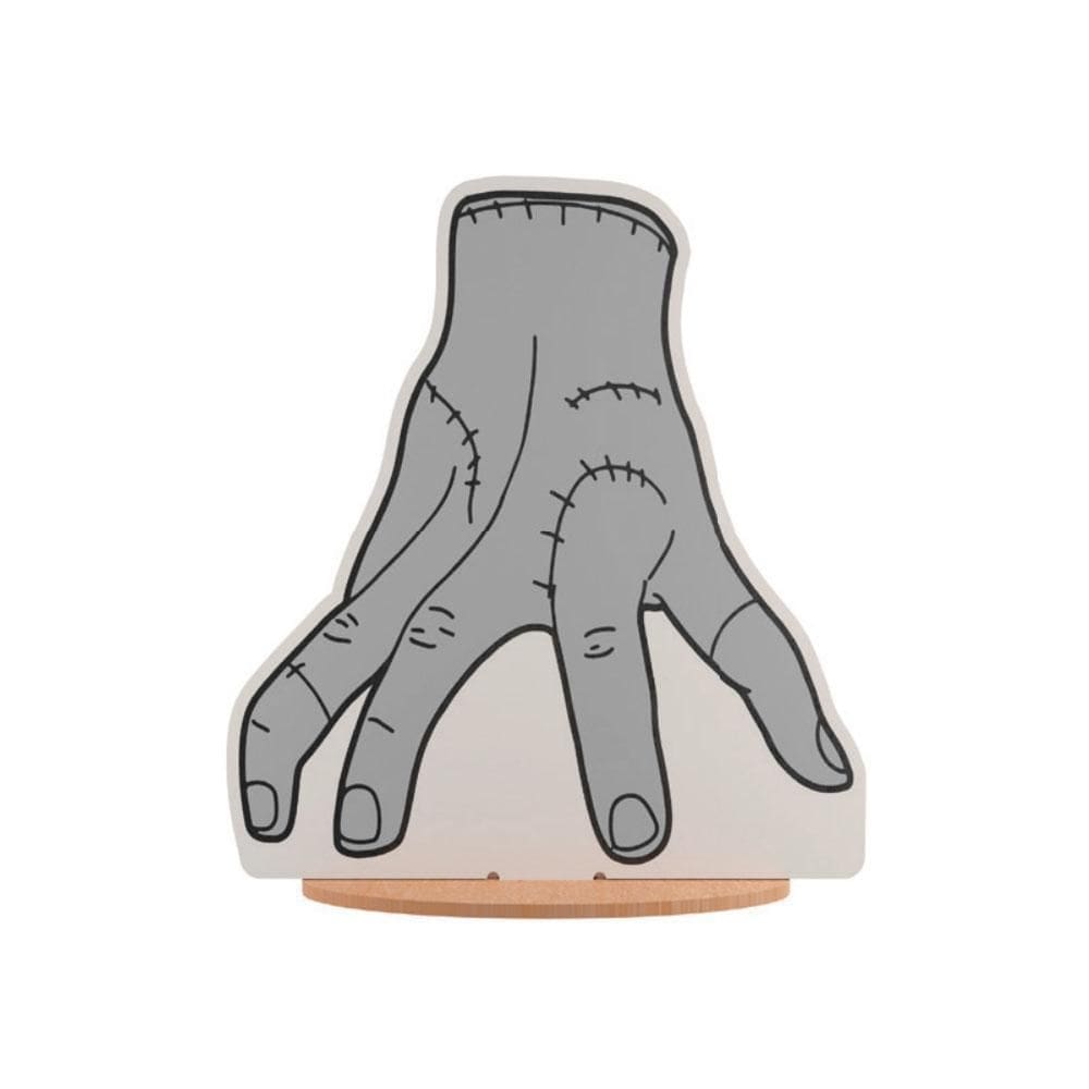 Enfeite Mesa Mdf Mãozinha Wandinha Addams Wednesday