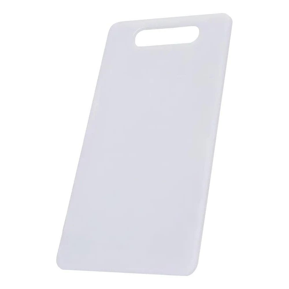 2X Tábua De Corte Branca Polipropileno 37X23Cm Cortes Em Ger