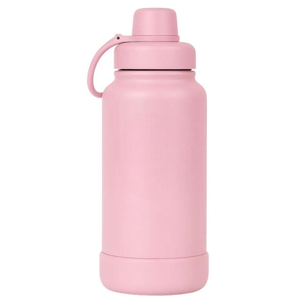 Garrafa De Água Térmica Academia Inox Digital Led 1000Ml