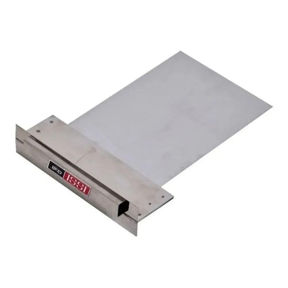 Registro Regulador Fumaça Chaminé Forno Fogão À Lenha Inox