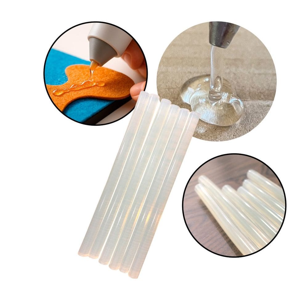 Bastão Cola Quente 11mm Para Reparos E Artesanato