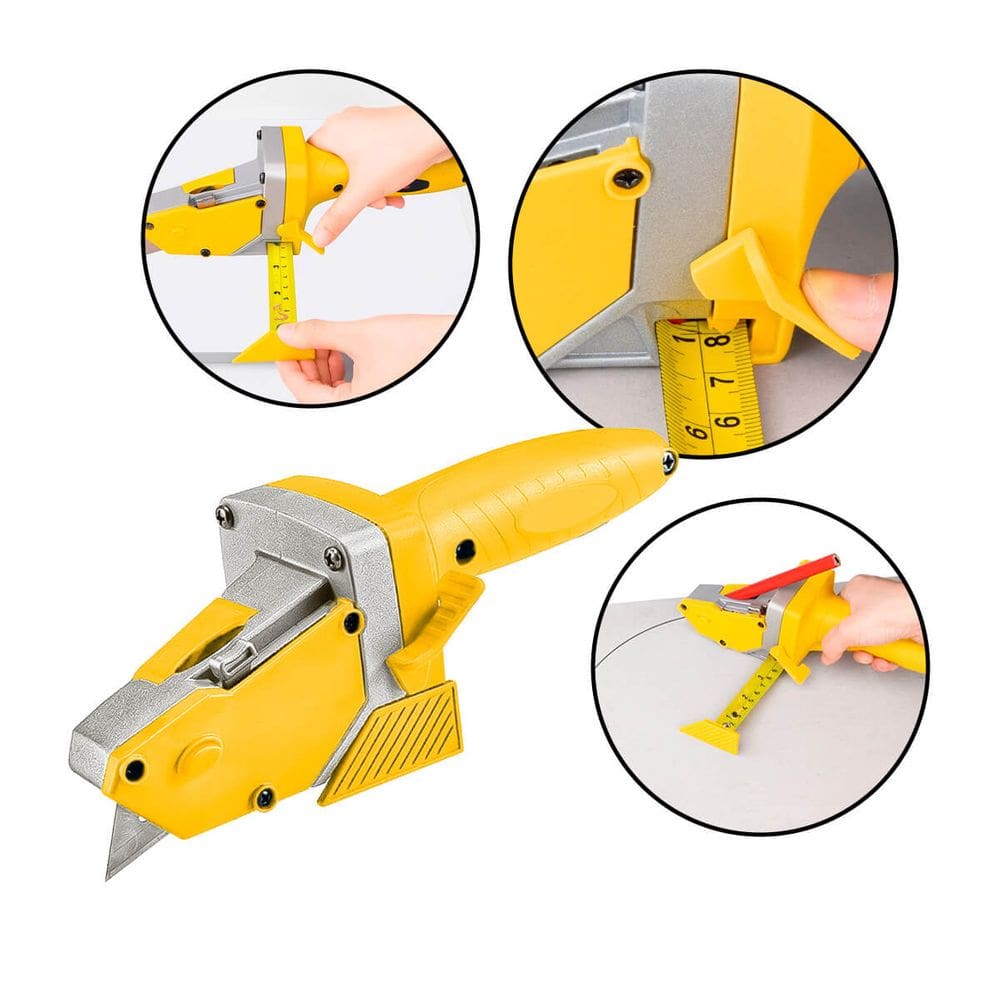 Cortador Manual de Placa de Gesso com Trena 5M