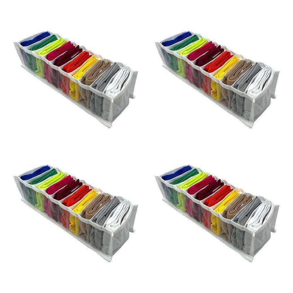 4 Colmeias Organizadoras Gavetas Calcinhas Meias Cuecas Cor