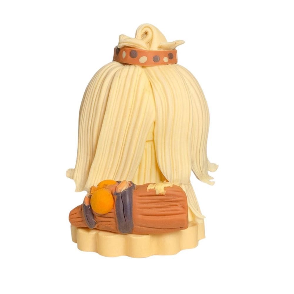 Escultura Baby Orixá Em Biscuit 5 Cm Pureza E Doçura