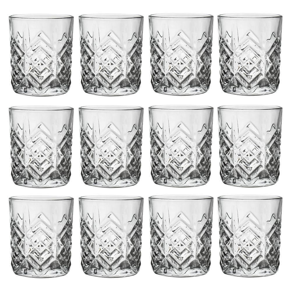 Copos De Vidro De Whisky Zenith Transparente 310Ml 12 Peças