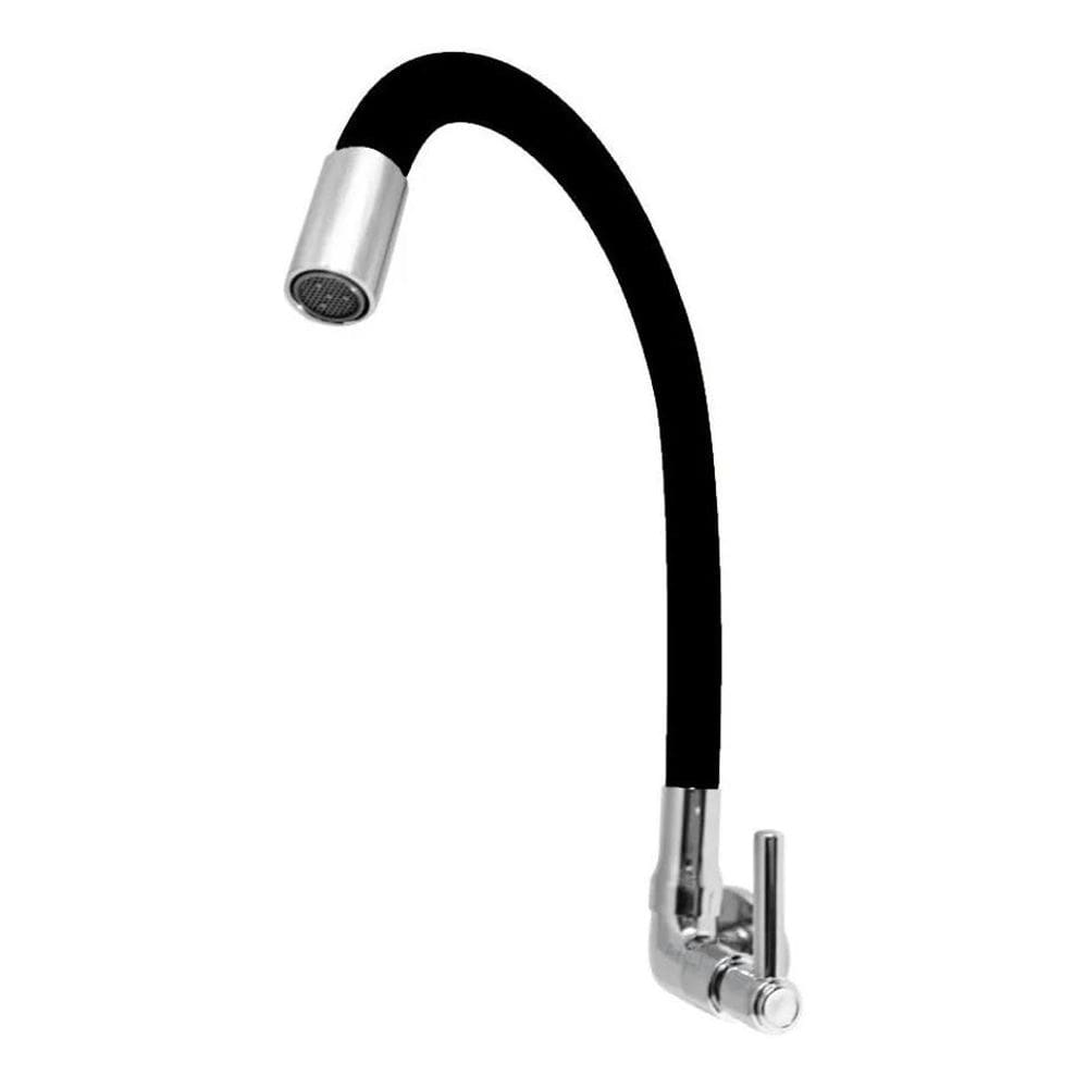 Torneira Cozinha Parede Gourmet Luxo Flexível Colorido Volta