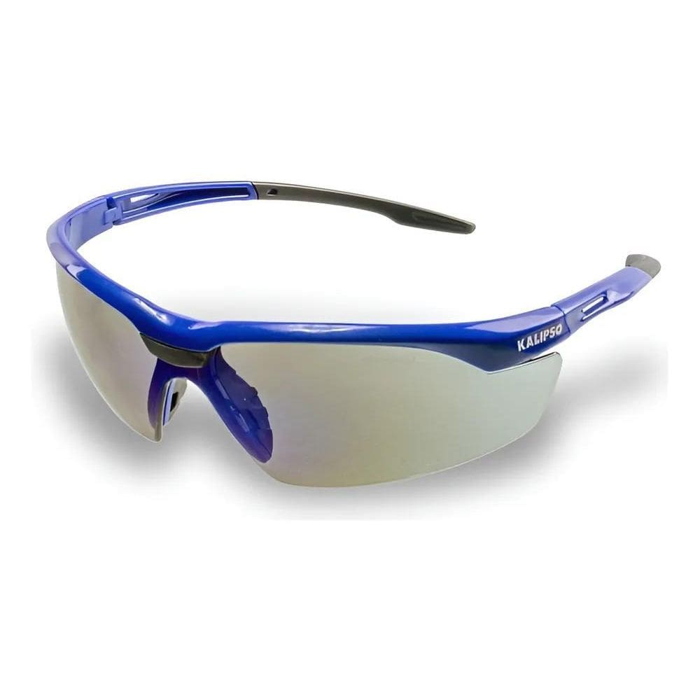 Óculos Proteção Segurança Azul Espelhado Trabalho Epi Ca