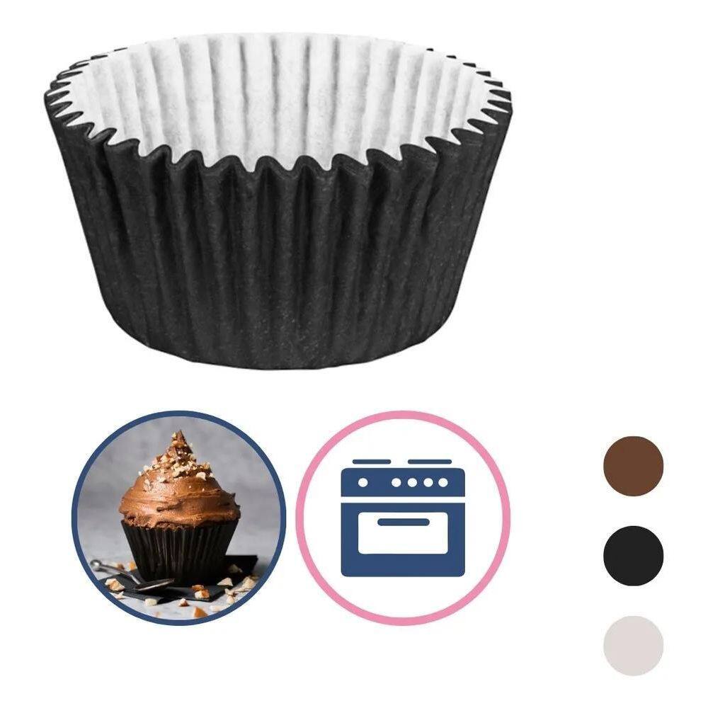 2X Forminha Cup Cake Forneável Impermeável 45 Unidades Regin