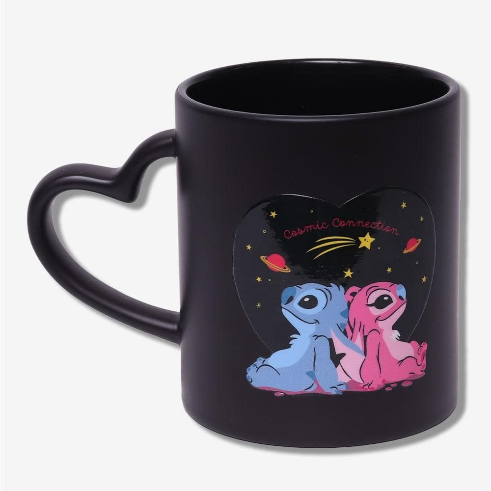 Caneca Stitch Namorados - Disney