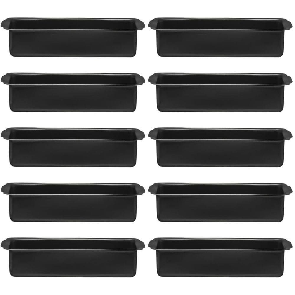 Forma Assadeira Para Pão Retangular Antiaderente 1,3L 10 Un