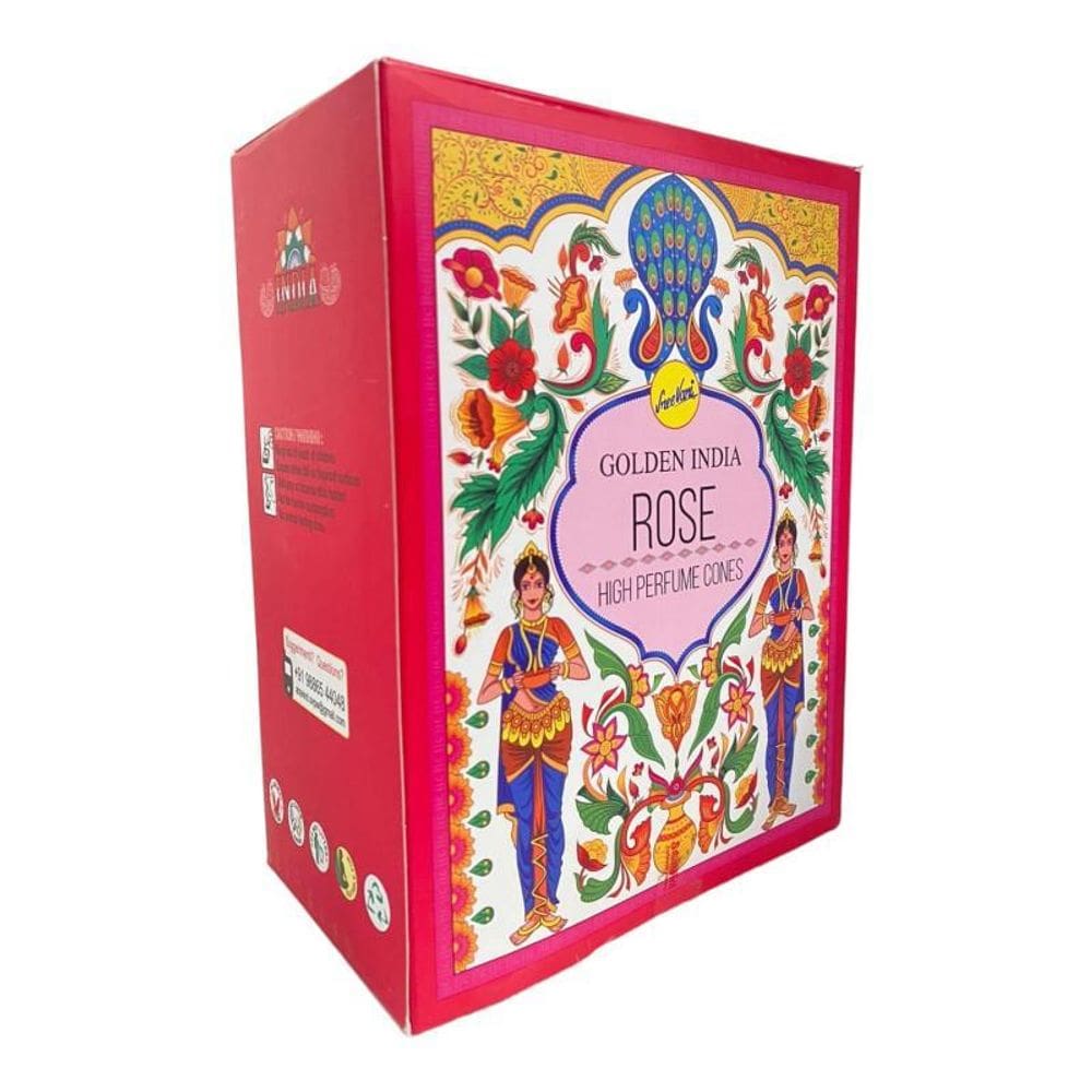 Incenso Cascata Indiano Atria 120 Cones - Selecione Aroma