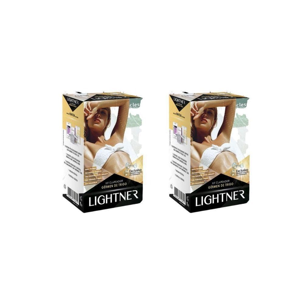 Kit Lightner Germen Trigo Descolorante 20G - Kit Com 2Un