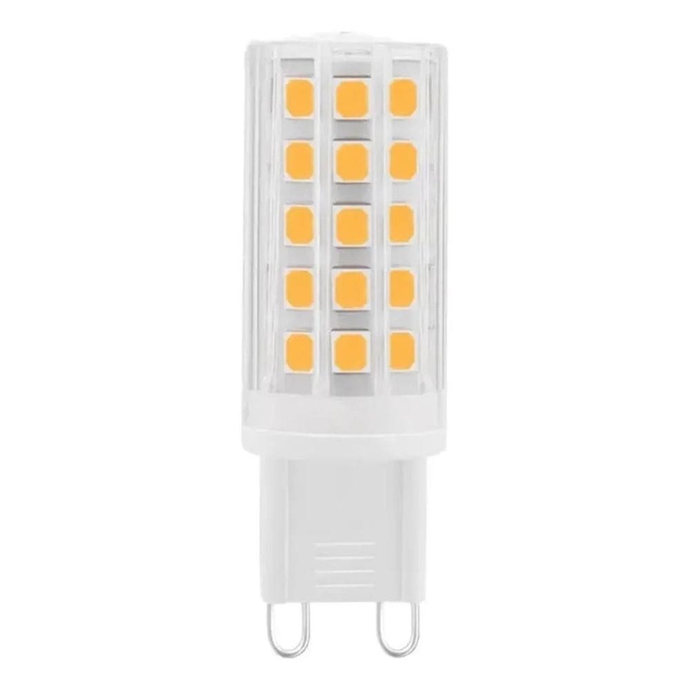 2X Lâmpada Led Halopin 5W Bivolt G9 Branco Quente 2200K Cor
