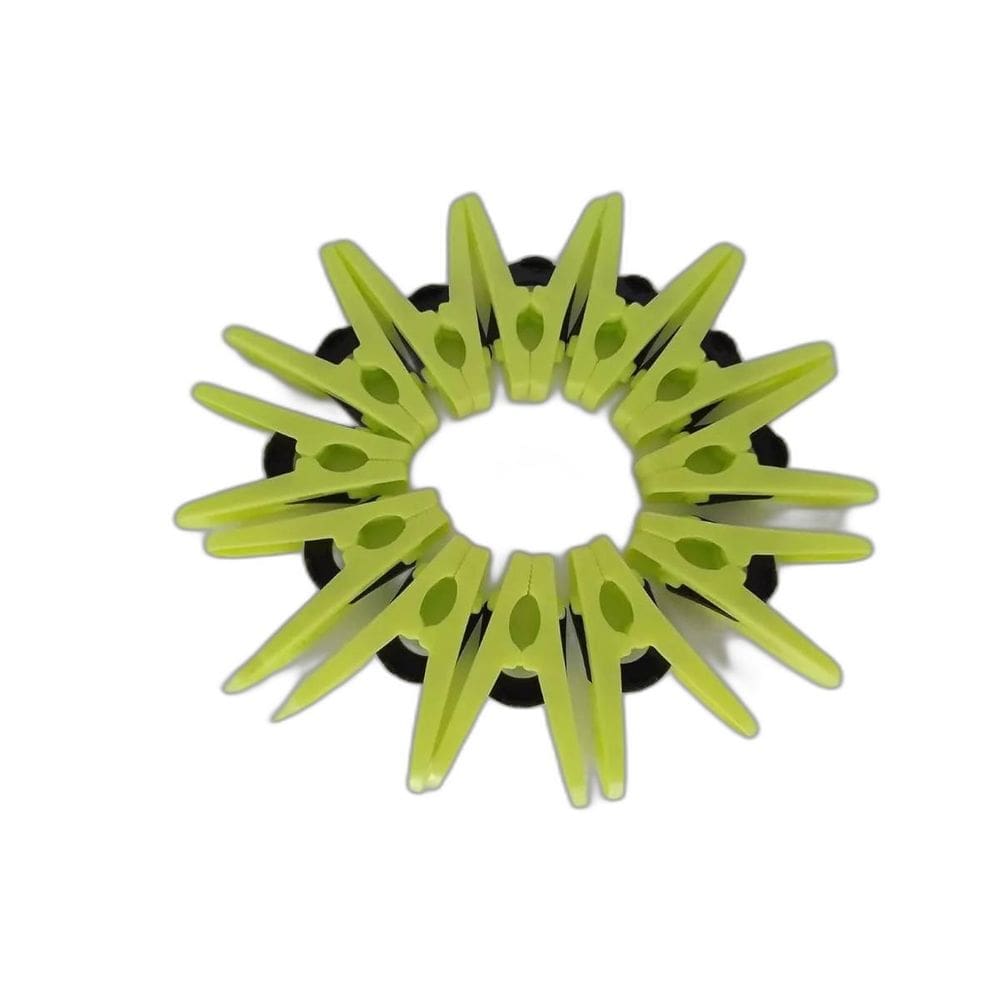 Kit 24 Prendedor Roupas Varal Plástico Verdenão Enferruja