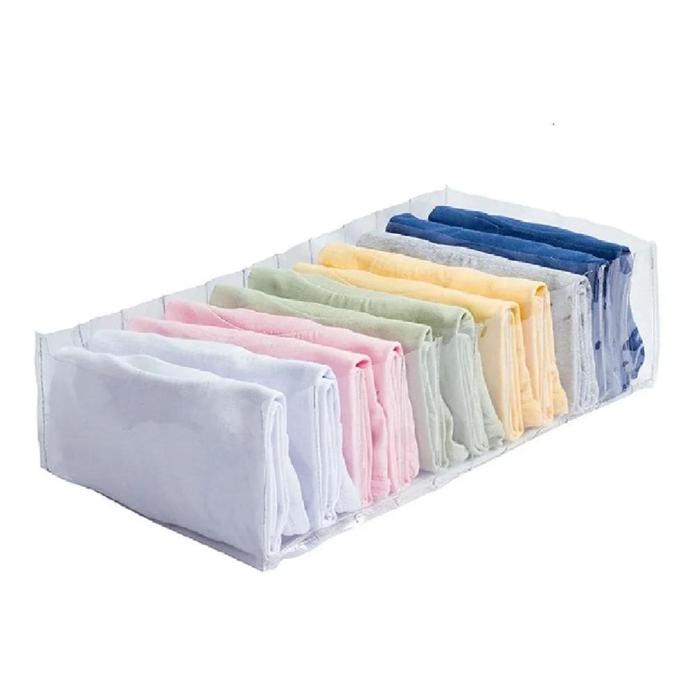 10X Colmeia Organizadora Gaveta Roupa Premium M 40X20X10 Co