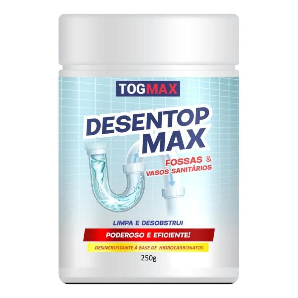 3X Desentop Vaso Sanitário Esgoto Pia Desentupidor 250Gr