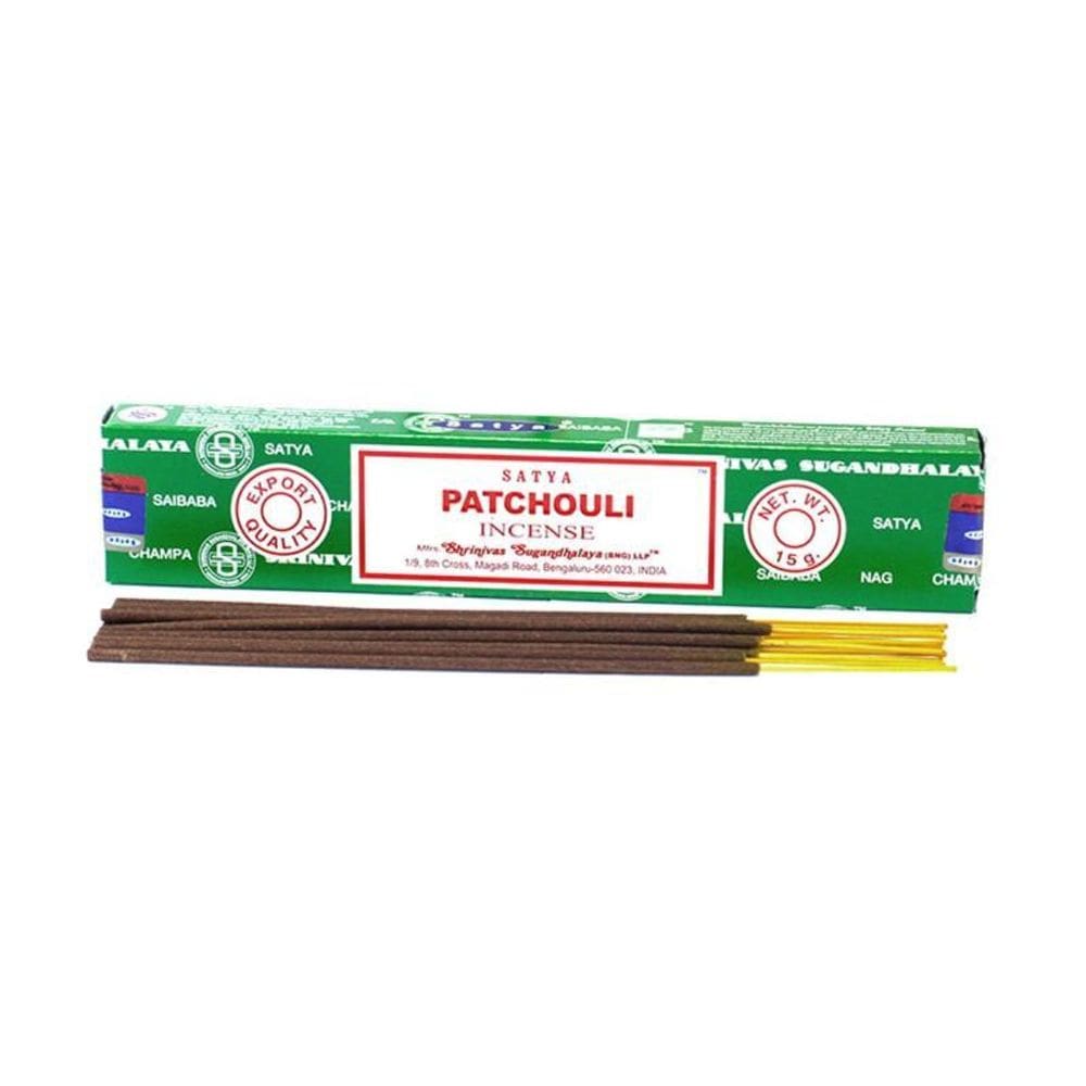 Incenso Patchouli Massala Satya Caixa Com 10 Varetas