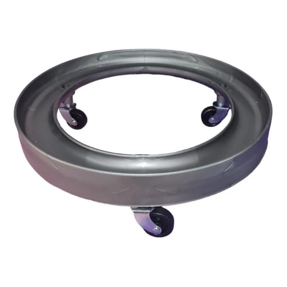 10X Suporte Para Botijão De Gás Reforçado Giratório 3 Rodin