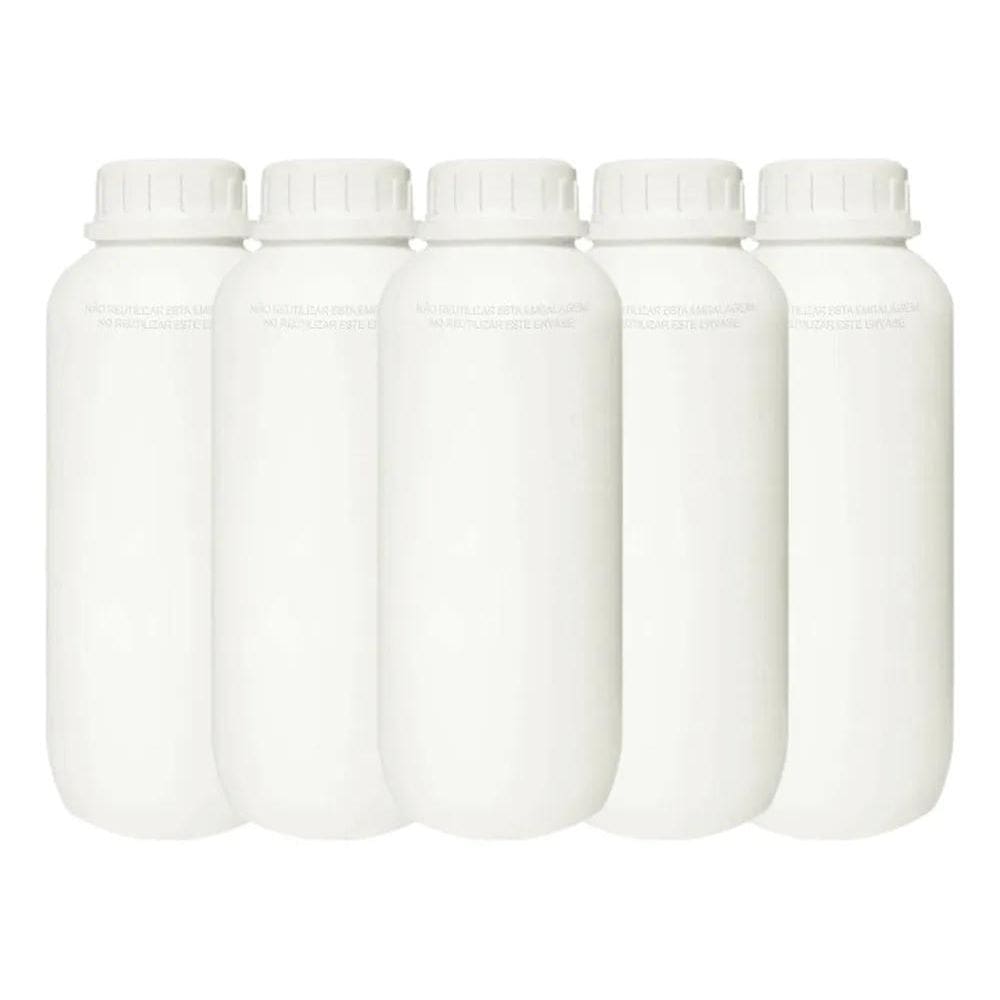 3X Kit 10Un Garrafa Frasco Embalagem Agro Tampa Lacre 1Lt