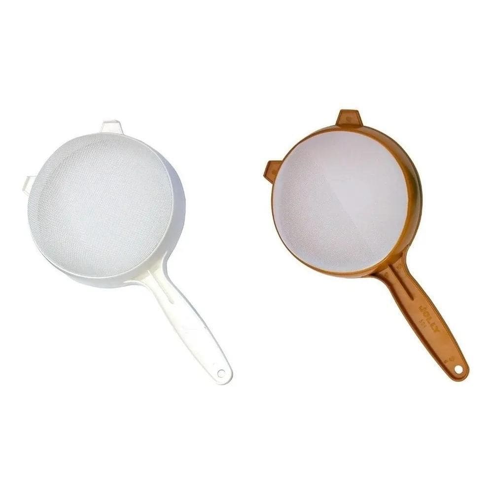 Peneira Coador Jolly 19Cm Malha Reforçada Coloridas