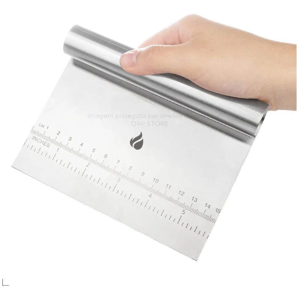 10X Espátula Rita Lobo Multiuso Em Inox Para Cozinha E Alim