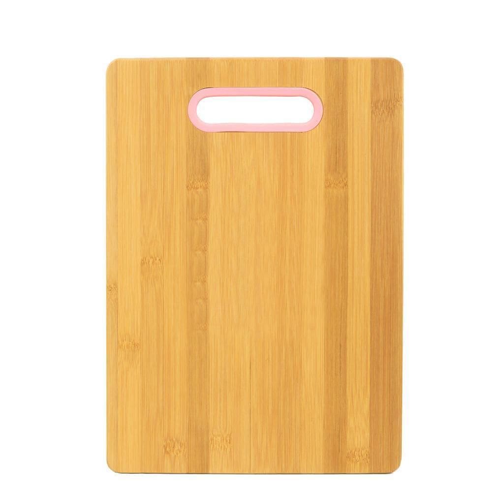 Tábua Para Corte Nature Plus Elli Rosa 35X25Cm Bambu