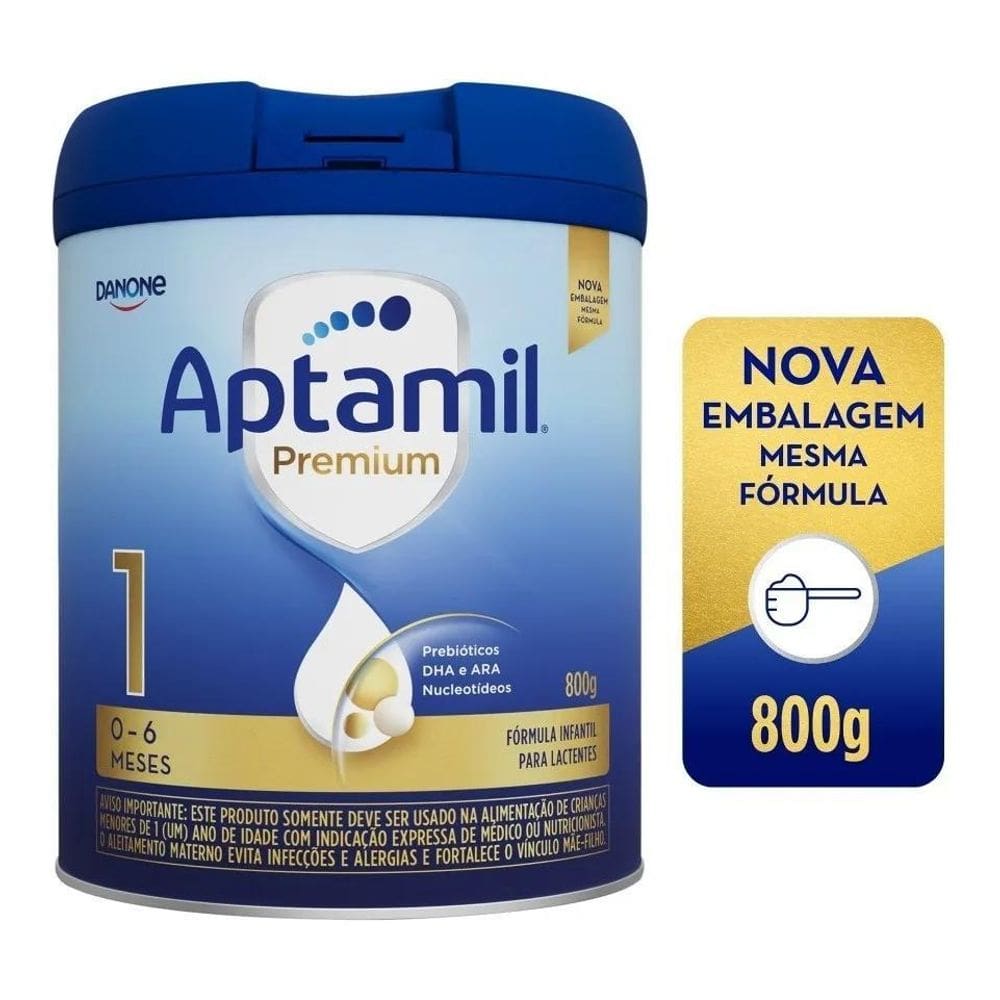 10X Fórmula Infantil Aptamil Premium 1 - 800G