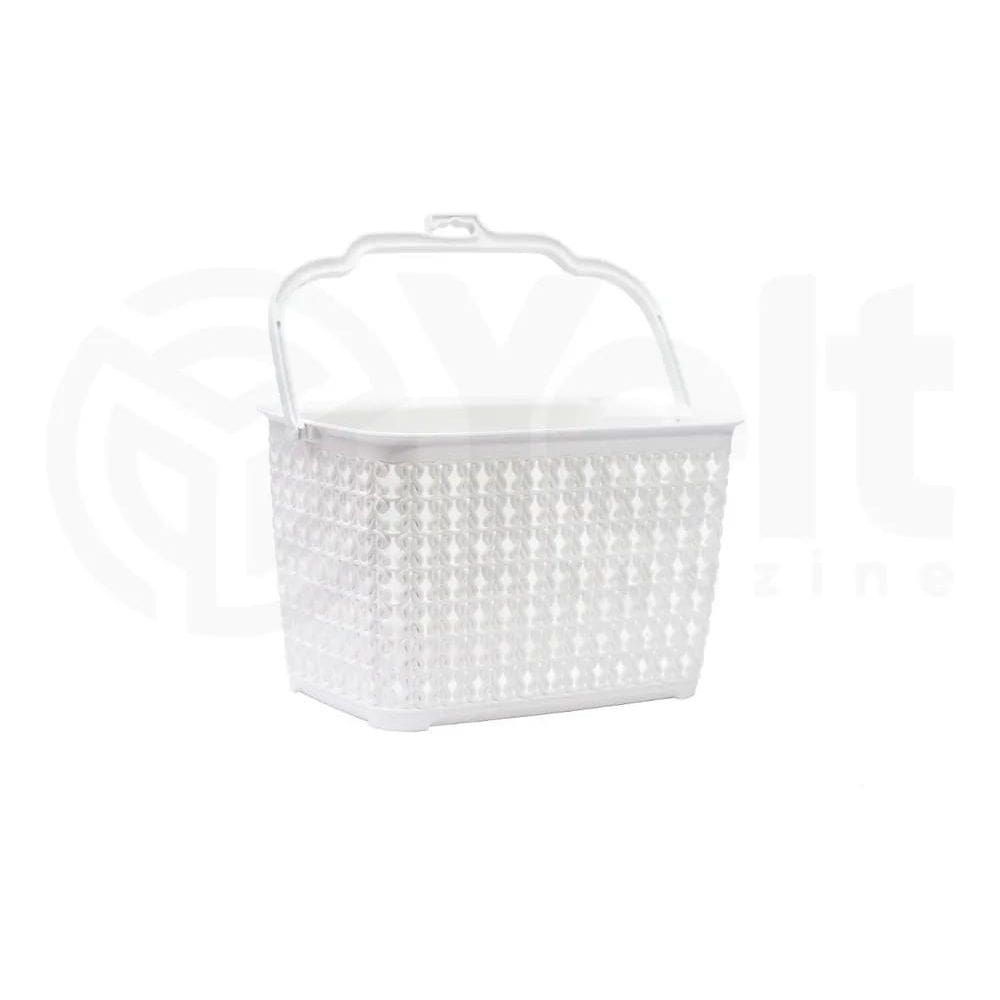 Cesto Organizador Para Prendedores De Roupas Com Alça