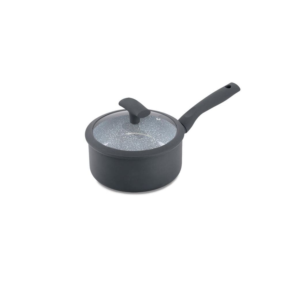 Panela Hercules Redonda Antiaderente Ceramica Indução Cinza