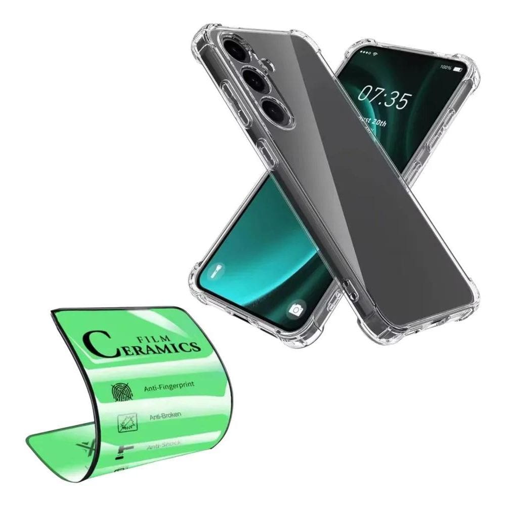 Capinha Anti Shock Para Samsung A56 5G 6.7 + Transparente