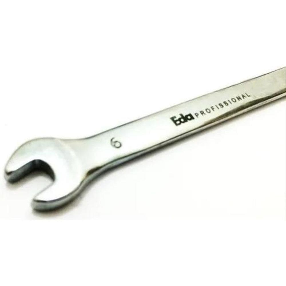 Chave Combinada Aço Cromo Vanádio 6Mm Eda 8Hp