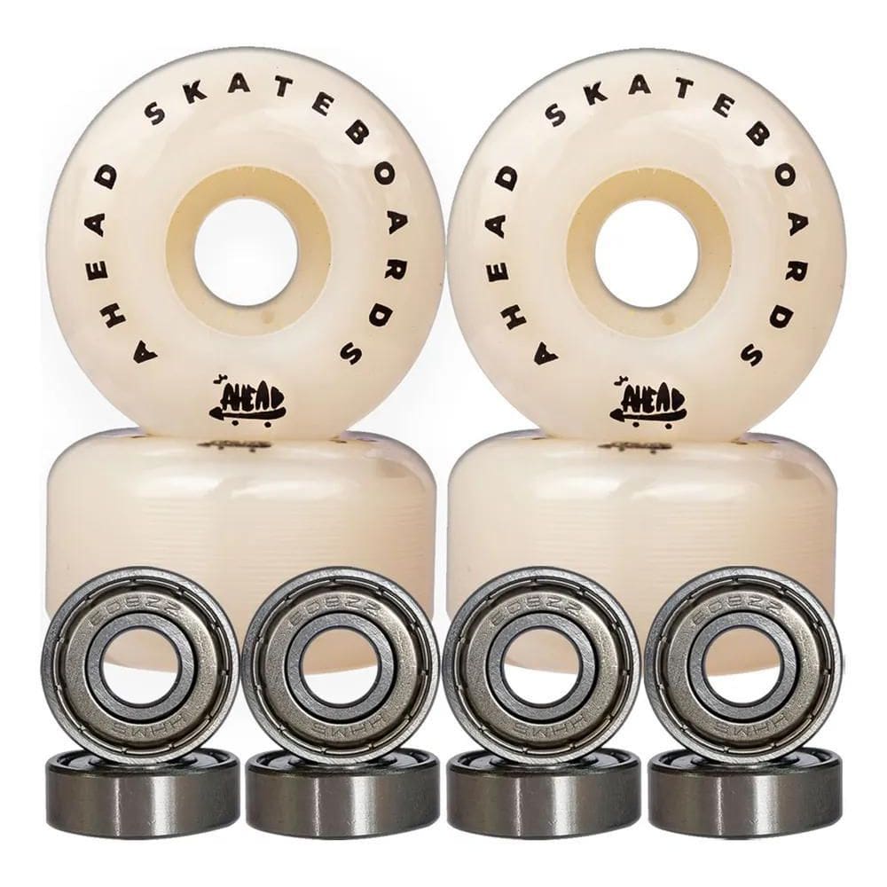 Rodinha Para Skate Semi Ahead + Rolamento Whit