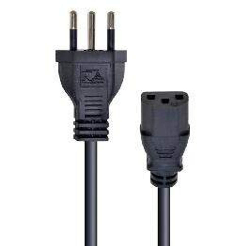 Cabo de Forca Tripolar para Fonte 3X0,50 MM 250V 10A - 3 Metros