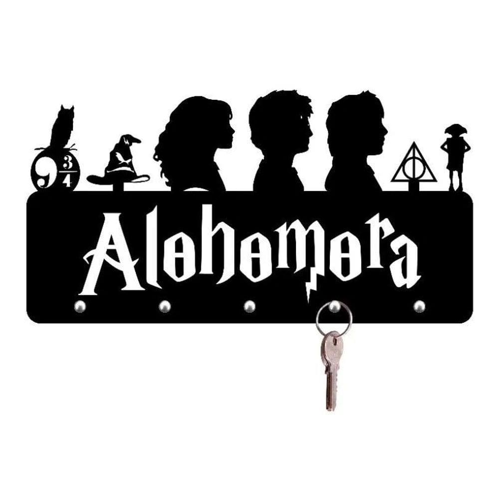 10X Porta Chaves Alohomora Harry Potter Em Acrílico
