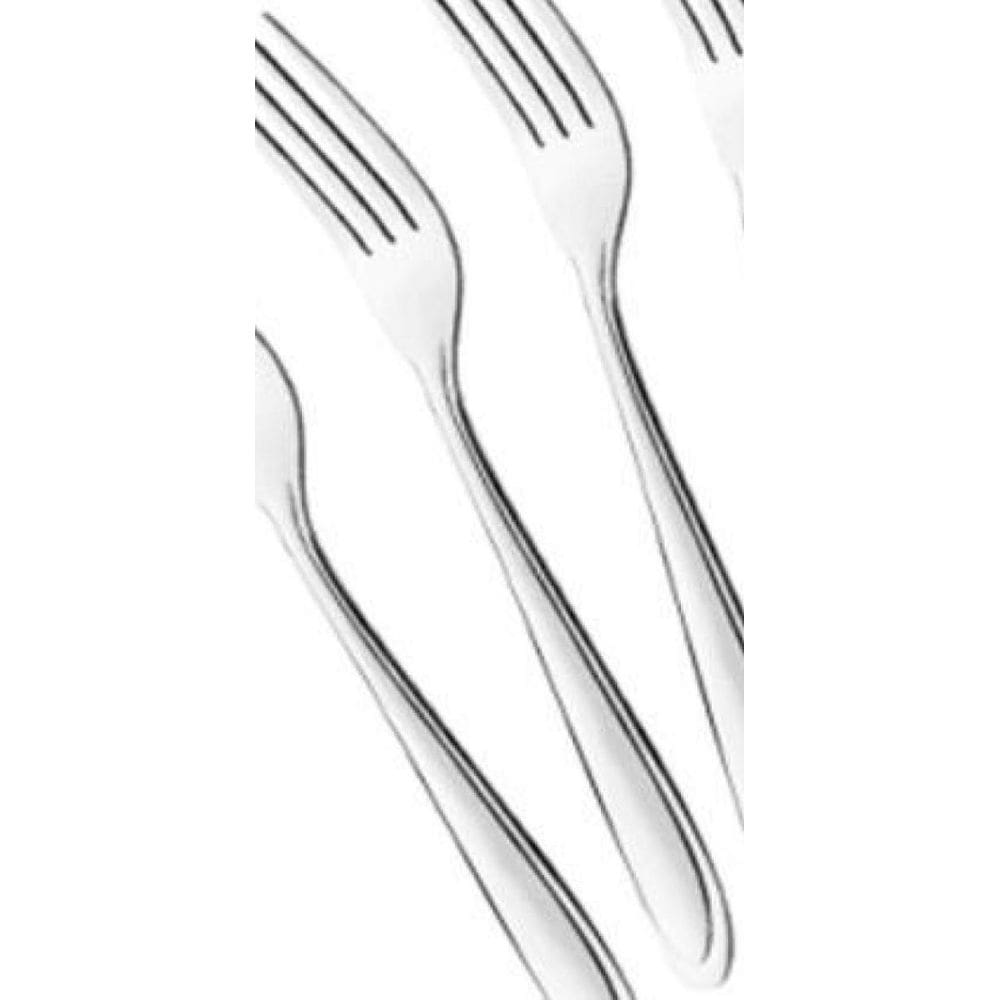 Kit 12 Garfo Para Sobremesa América De Aço Inox Restaurante