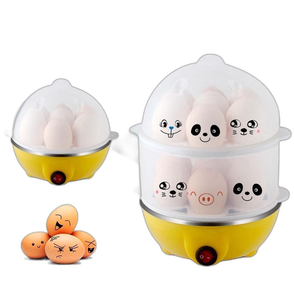 Egg Cooker 2 Andares Prepara Mais Em Menos Tempo