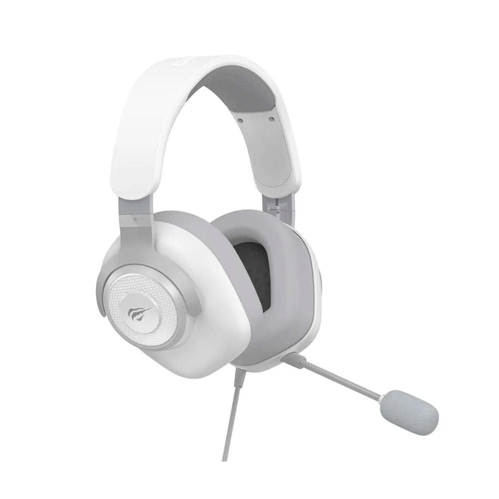 Headset Gamer HAVIT H2230U, Microfone Removível White