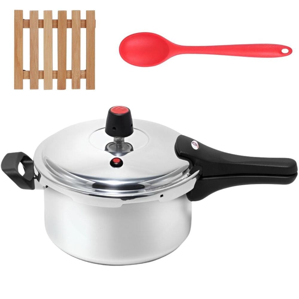 Panela De Pressão 3L Fechamento Externo + Descanso + Colher