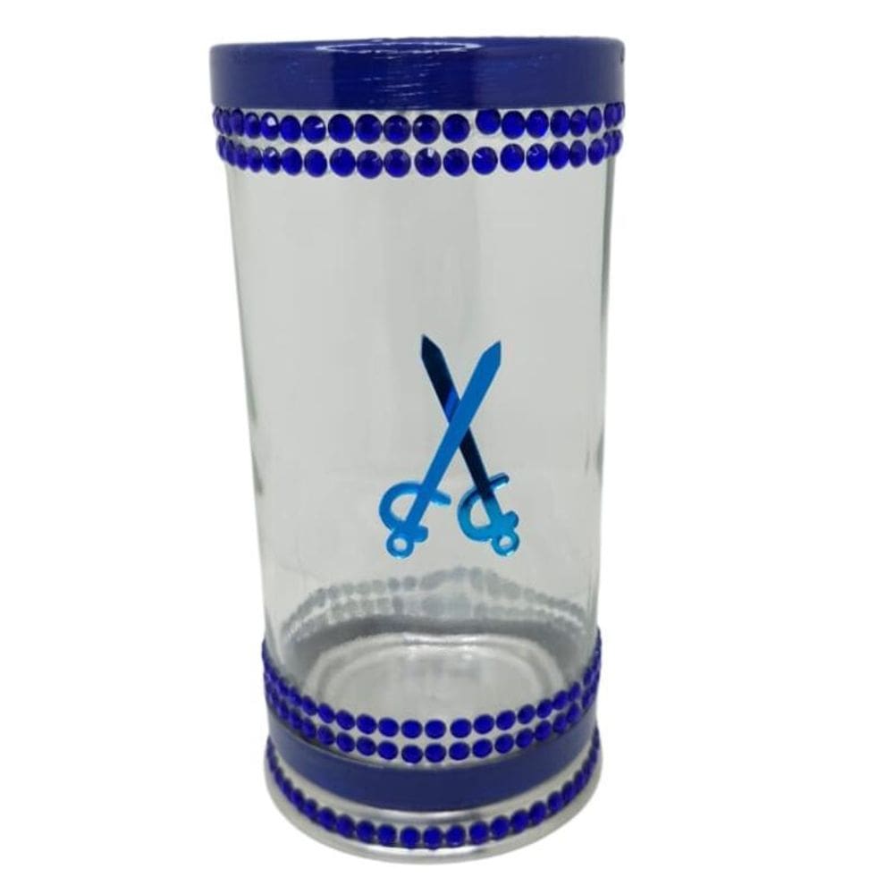 Porta Vela 7 Dias 18Cm Vidro Ogum + Presente