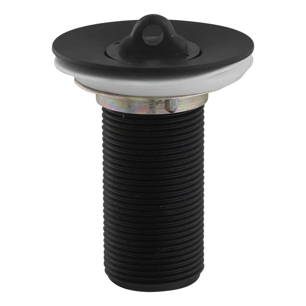 3X Válvula Ralo De Pia Lavatório Banheiro Metal 7/8 Cor Pret