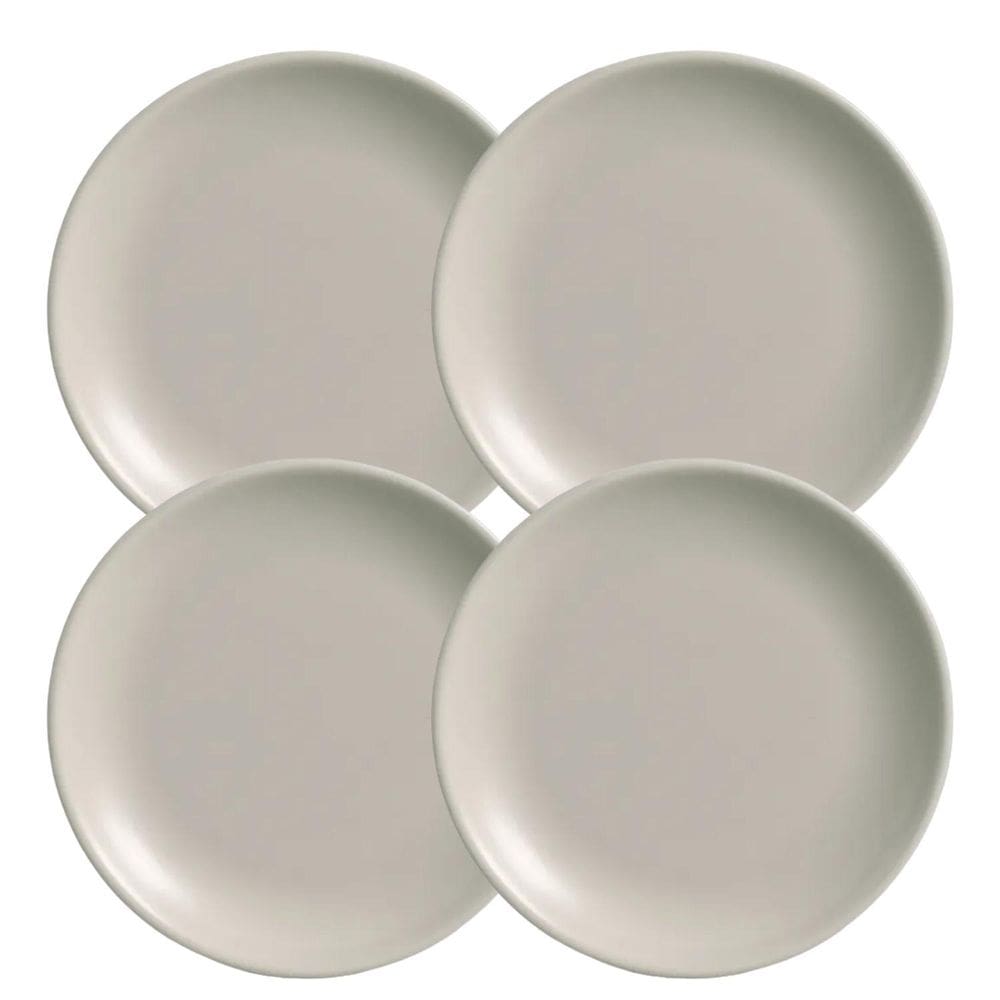 Jogo Pratos Rasos 29Cm 4 Peças Coup Urban Cerâmica Alleanza