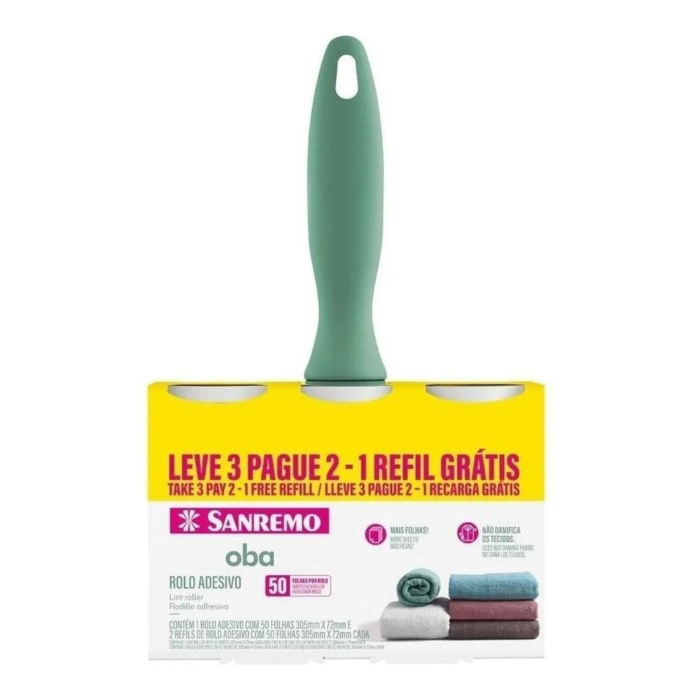 10X Tira Pelo Roupa Rolo Adesivo Limpa Roupas Sofa Cama Lev