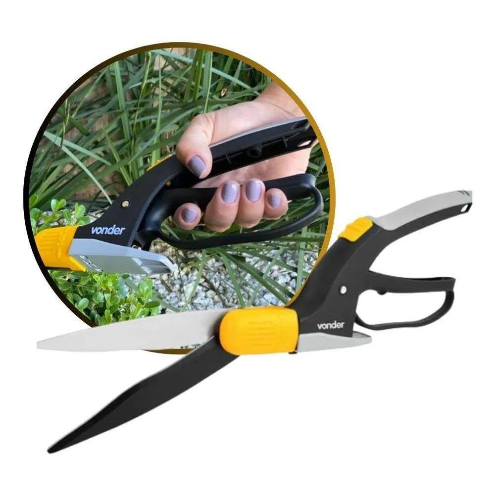 Tesoura Cortador Buchinho Grama Mato 360 Vonder