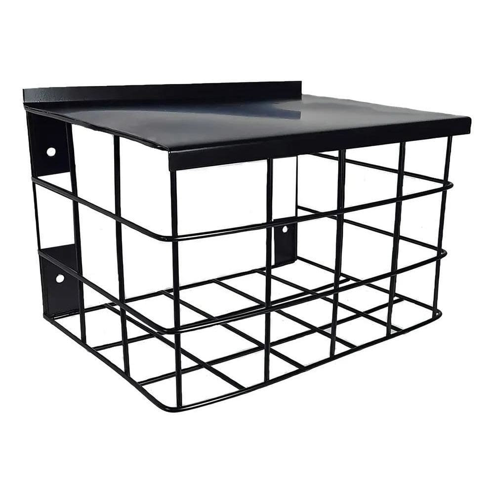 Grade De Proteção Tipo Gaiola Preta Metal Nobre Mt-2003