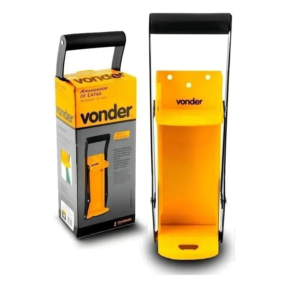 5X Amassador De Latas Latinha 475Ml Abridor De Garrafa Vonde
