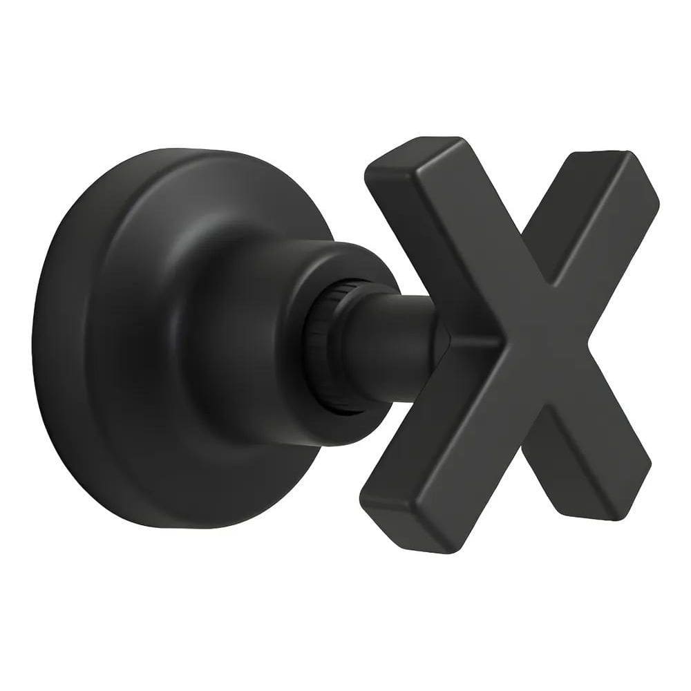 Acabamento Cruzeta C-22 Preto Registro Base Deca Metal Luxo