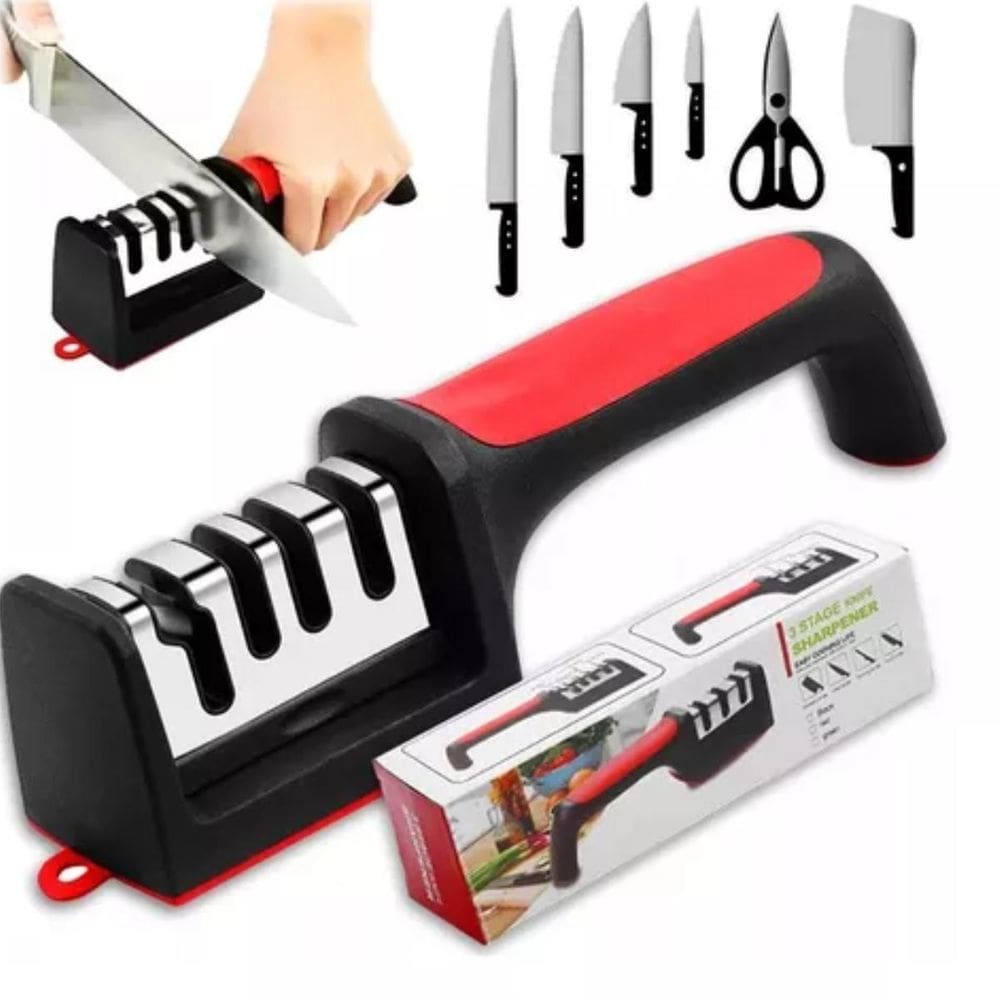 Amolador Facas Tesouras Premium Ideal Cozinhas