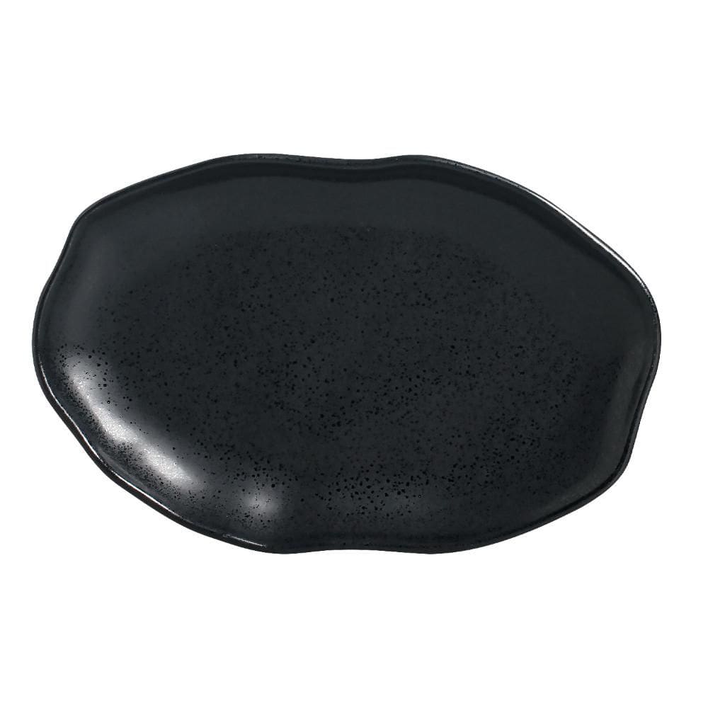 Conjunto com 4 Travessas Oval Rasa Média Bio Eclipse 30x20cm