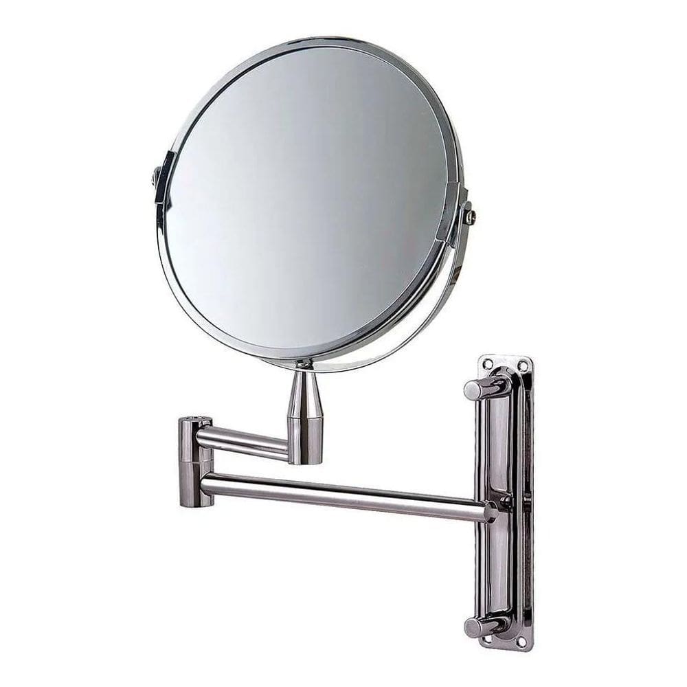 2X Mor Espelho De Aumento Dupla Face Articulado Cor Da Moldu